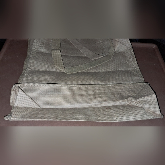 FREE with PURCHASE REUSABLE TOTE BAG  beige VGUC - Picture 5 of 8